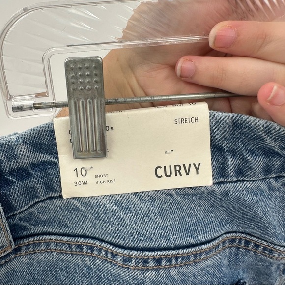 NEW American Eagle Curvy 90’s Bootcut Size 10 Short 30W new with tags - Picture 4 of 5